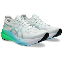 Asics Gel-Kayano 31 Sneaker, White Bright Cyan, 41.5