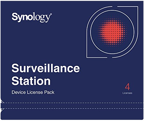 Synology Kameralizenz 4 Lizenzen optionales Kameralizenzpaket