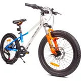 Sun Baby Kinderfahrrad Jungenfahrrad 20 Zoll Fahrrad mit 6 Gang Shimano RevoShift Verdant Calix - Blau