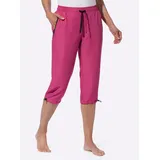 Sieh an! Capri-Freizeithose knielang Pink 46