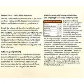 Dehner Terra Landschildkrötenfutter, 1 l