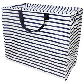 Dotcomgiftshop Riesentasche Aufbewahrungstasche 58 x 28 x 48 cm Kunststoff Blau/Mehrfarbig