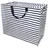 Dotcomgiftshop Riesentasche Aufbewahrungstasche 58 x 28 x 48 cm Kunststoff Blau/Mehrfarbig