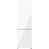 Cecotec Kühlschrank Kombi 2 Türen Glas Bolero CoolMarket Kombi 356 White Glass D. 356 L, Höhe 200 cm, Breite 60 cm, Energiesparend, Multi Air Flow, Total No Frost