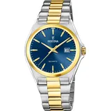Festina Herrenuhr Klassik F20554/4 Armbanduhr silber gold D2UF20554/4 - Silber
