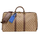 GUESS Milano Weekender beige/brown/blue
