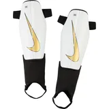 Nike Charge Schienbeinschoner mit Knöchelschutz Herren 101 white/black/mtlc gold coin S
