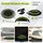 Costway Mini Trampolin 101 cm Grün