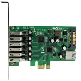 Startech StarTech.com 7 Port PCI Express USB 3.0 Karte - PCIe USB 3.0 (Super Speed)