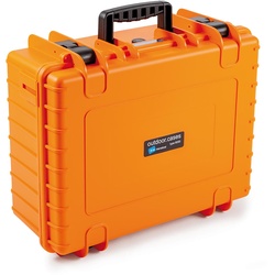 B&W International B&W Outdoor Case Typ 6000 32,6 l - Orange Inklusive Variabler Facheinteilung