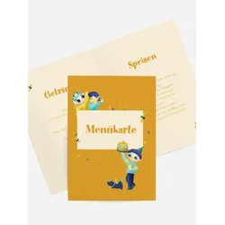 Menükarten für Ihr Fest selbst gestalten mit Spruch und Fotos im Onlinedesigner bei Meine-Kartenmanufaktur.de