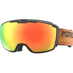 MARKER Herren Brille PERSPECTIVE+, BLACK w/RED PLASMA MIR, ONE SIZE