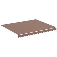 deluke Markisenbespannung 400 x 350 cm braun