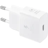 Samsung Galaxy Power Adapter USB Type C 25W w/o Cable White