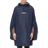 Regenponcho Größe S blau