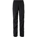 Vaude Damen Women's Yaras Rain Zip Pants Iv Hose, Schwarz, 34