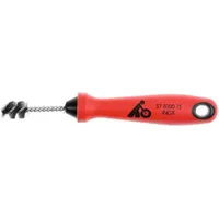 Lessmann Fittingbürste gewellter INOX-Draht, passend für Rohr-Innen-⌀ 18 mm