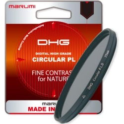 Marumi Polarisation-Serie DHG (58 mm, Polarisationsfilter), Objektivfilter, Schwarz