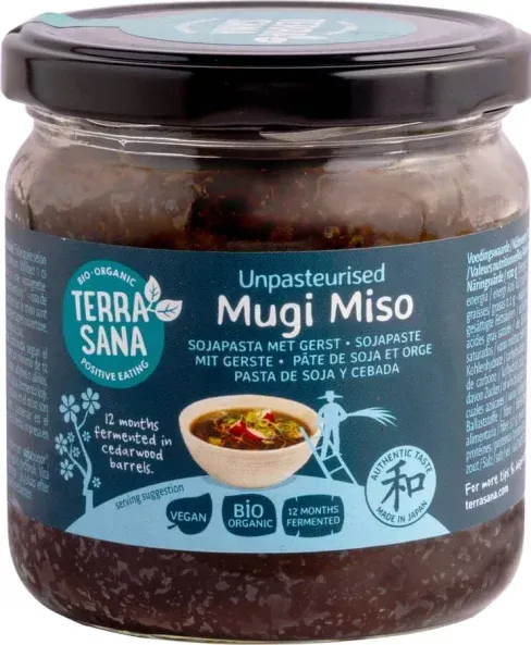 Terrasana Mugi Miso unpasteurisiert bio