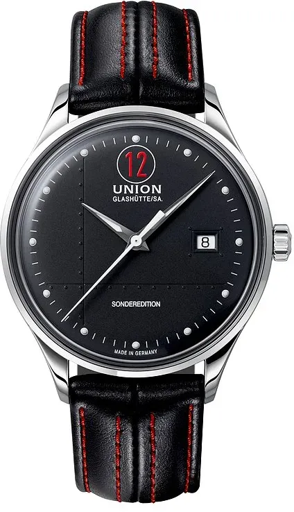 Union Glashütte Unisexuhr Noramis Datum Sonderedition Paul Pietsch D0124071608200 - silber