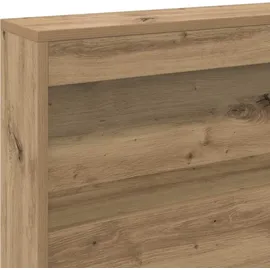 vidaXL Aufbewahrungskopfteil Artisan-Eiche 200 cm Holzwerkstoff - Braun