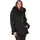 Hollert Damen Lammfelljacke Lena Winterjacke aus Merino Schaffell Echtleder mit Kapuze Größe: XXL Farbe: Schwarz - XXL