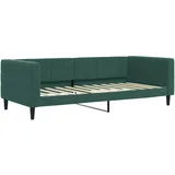vidaXL Tagesbett Dunkelgrün 90x200 cm Samt