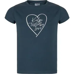 Mädchen T-Shirt aus Baumwolle Kilpi ALBION-JG dunkelblau 86 cm