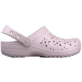 Crocs Classic Floral Cut Out Clog K Clog, Pink Milk, 37/38 EU