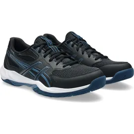 Asics GEL-FLARE 12 Netball-Schuhe, Black/Winter Sea, 44.5 - 44.5