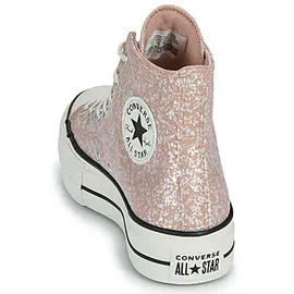 Converse Turnschuhe CHUCK TAYLOR ALL STAR LIFT PLATFORM GLITTER in Rosa, 36