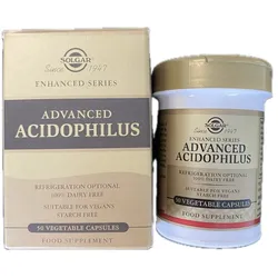 Erweiterte Acidophilus 50 Pflanzenkapseln