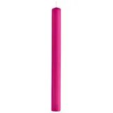 Velas Stabkerzen Fuchsia Pink 25 x 2,2 cm, Inhalt 10 Stück, deutsche Markenkerzen tropffrei für Kerzenleuchter, Kerzen Leuchterkerzen