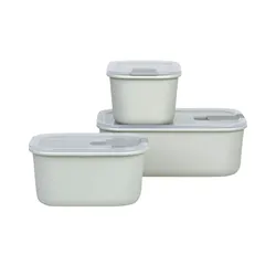 Mepal Frischhaltedosen  Easyclip , weiß , Glas,Kunststoff