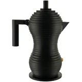 Alessi Pulcina 3 Tassen schwarz