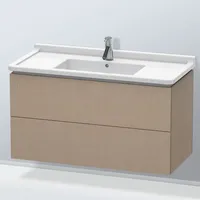 Duravit L-Cube Waschtischunterschrank, 2 Auszüge, LC626607575