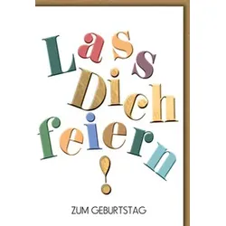 Geburtstagskarte 512603 Schrift