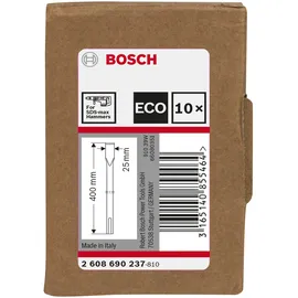 Bosch Flachmeißel mit SDS max 25 mm 400 mm 10 Stk.