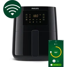 Philips 5000 Series Airfryer Compact Connected HD9255/90 schwarz