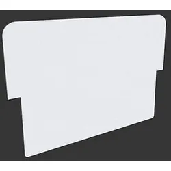 update displays Topschild für Plakatständer 46,0 cm x 4,0 mm x 42,0 cm