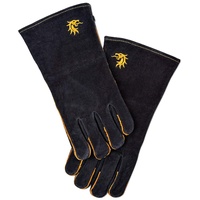 Boomex FLASH Hitzeschutzhandschuhe Leder, schwarz, 35 x 17,5 x 2,5 cm