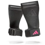 adidas – Lifting Grips / Zughilfen - Black/White - S/M