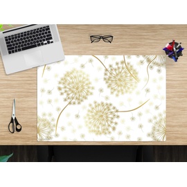 Cover-your-desk Schreibtischunterlage Vinyl Goldene Pusteblume, 60 x 40 cm
