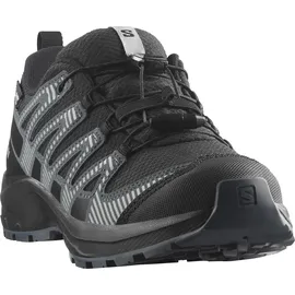Salomon XA Pro V8 Kinder Schwarz / Turbulence / Quarry 34