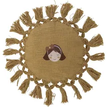 Bloomingville Elinna Kissen 40 x 40 cm Gelb