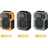 Mini-nackenclip-ventilator Mit 6000-mah-akku – 3 Geschwindigkeitsstufen – Notstromversorgung – Tragbarer Ventilator Für Sport, Reisen Und Camping