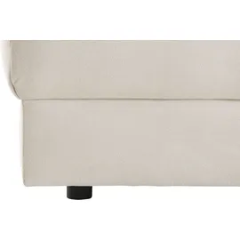 Home Affaire Sofa-Mittelelement HOME AFFAIRE "Bloomfield Mega Hocker in 2 Größen", beige, B:128cm H:43cm T:133cm, 92% Polyester 8% Nylon, Polsterelemente, Sofa-Element, passende Erweiterung zur Serie "Bloomfield", als Mittelelement passend