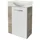 Fackelmann Waschbeckenunterschrank 44 x 60 x 24,3 cm Braun/Weiß