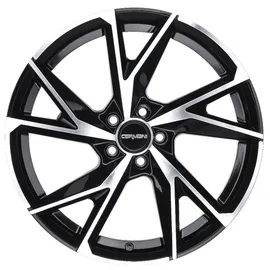 CARMANI 23 Rudi black polish Alufelge 20 Zoll ET45 MB66 6