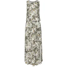 VIVANCE Maxikleid Grün/Creme 40